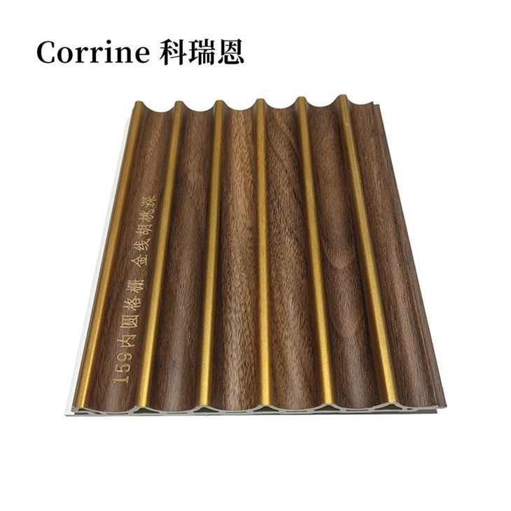 Dual-Tone Inner Circle Wood Wall Panel Nordic Modern Living Room suppliers