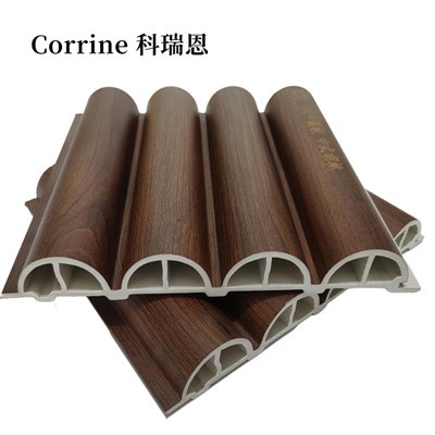 Напів{1}}кругла стінова панель WPC наступного-покоління