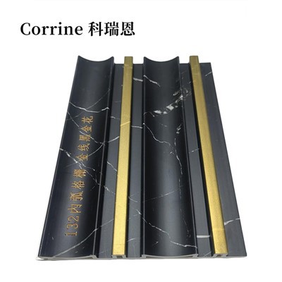 Дво-колірна кругла внутрішня дерев’яна панель із тривимірною хвилястою поверхнею акцентної стіни